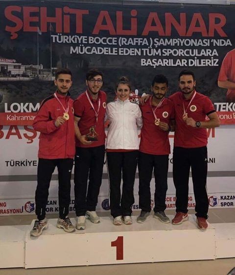 Bocce'de Türkiye Şampiyonları Belirlendi 