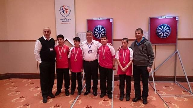 Dart'ta Akdeniz Açık Turnuvası Yapıldı
