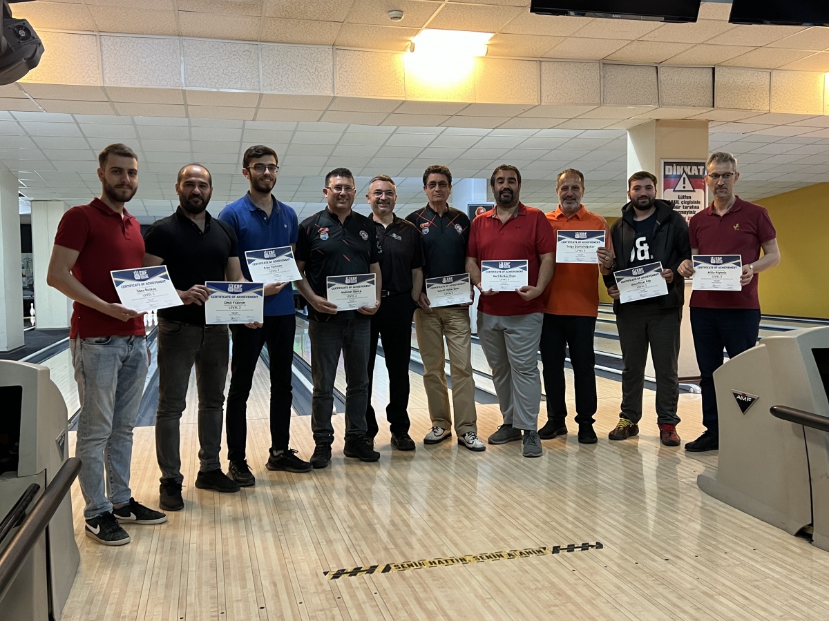 Avrupa Bowling Federasyonu 2.Seviye Bowling Antrenörlük Kursu Tamamlandı.